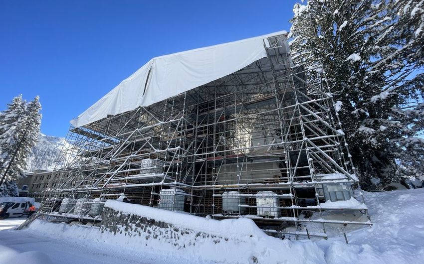 Chapelle de Flaine, la restauration